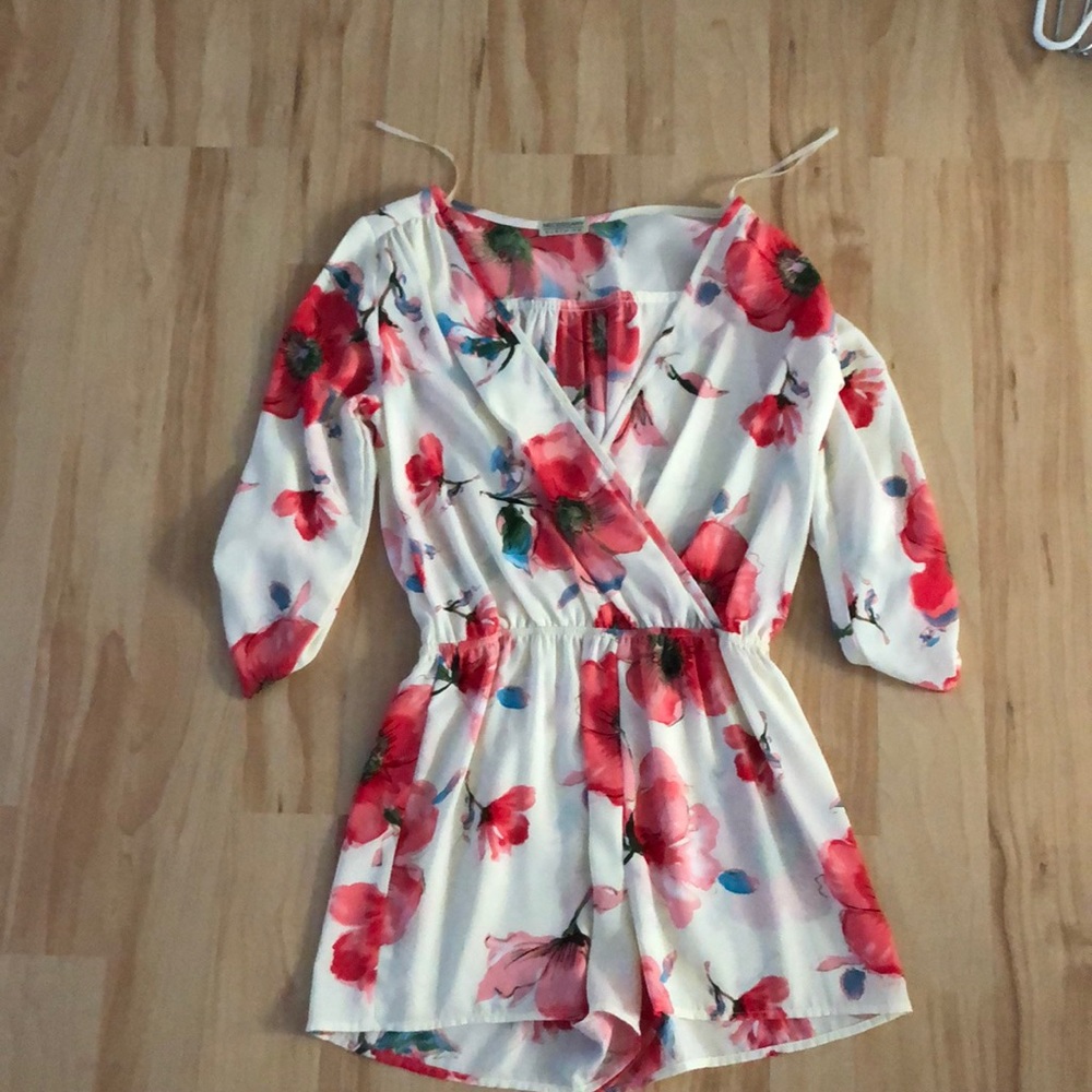 Necessary Clothing floral romper